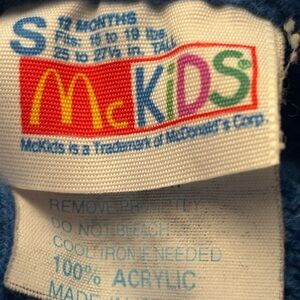 McKids Blue Acrylic Sweater